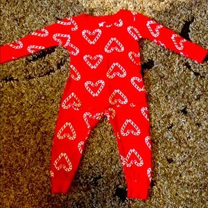 18 month candy cane PJs
